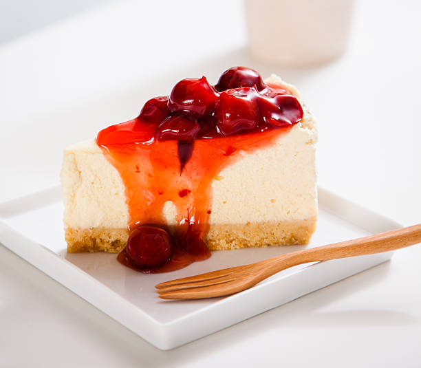 istock Dessert - Cheesecake with Berries Sauce 500000327