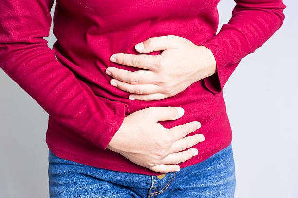 istock Woman Stomach Ache 500003438