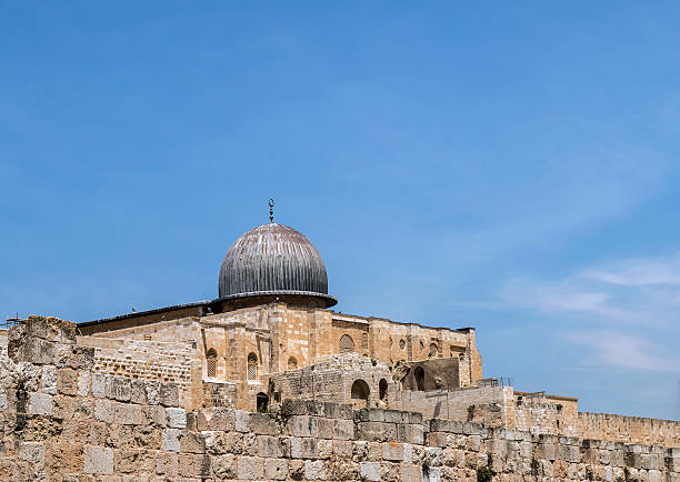 istock Al-Aqsa Mosque on the Temple Mount in Jerusalem 500003697