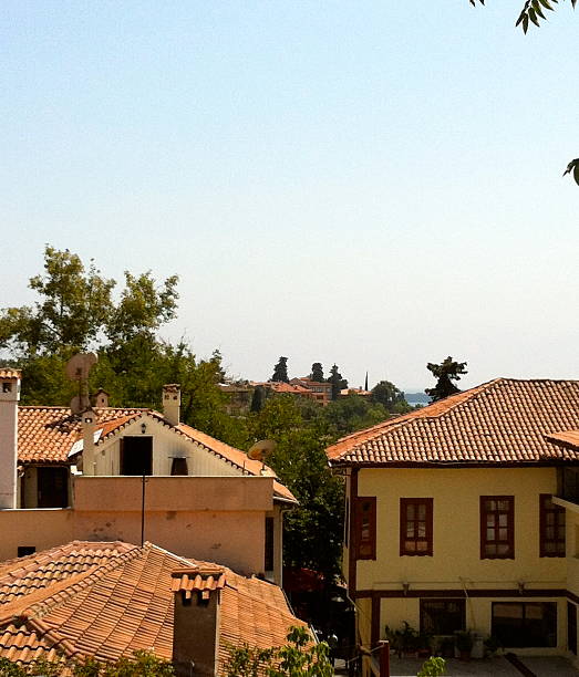 istock Clay Tile Roof Villas 500004807