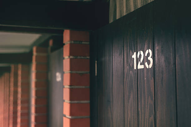 istock Beach cabin door number 123 500005964