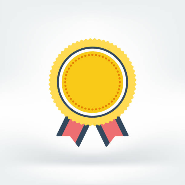 ilustrações de stock, clip art, desenhos animados e ícones de vector ícone de sucesso - elegance seal stamper success badge