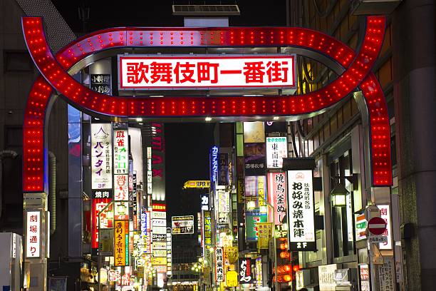 istock Night shot at  Shinjyuku 500014912