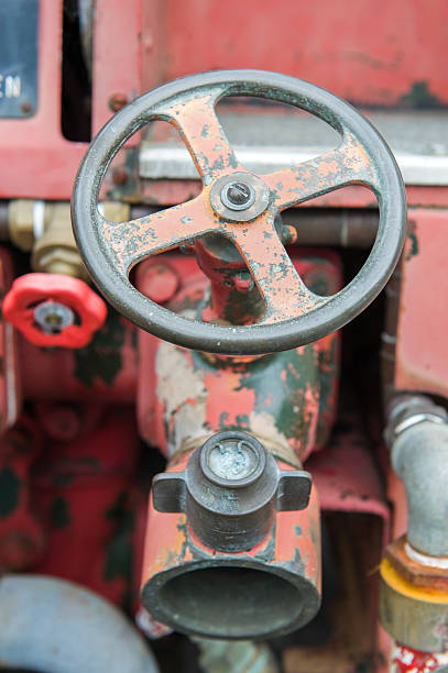 istock Vintage fire truck 500016222
