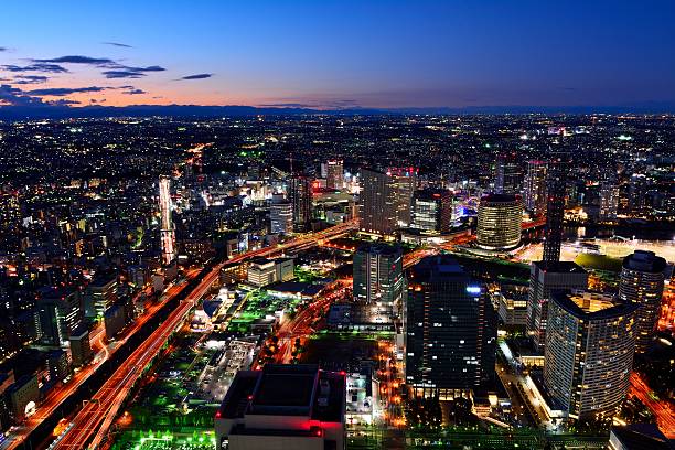 istock Yokohama Minato Mirai Nightscape 500017018