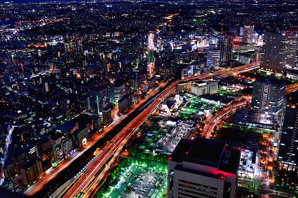 istock Yokohama Minato Mirai Nightscape 500017064