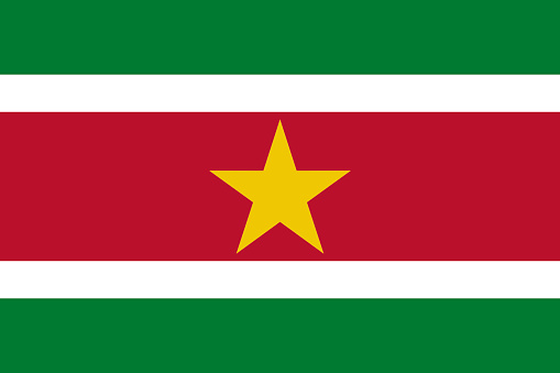 Flag Suriname