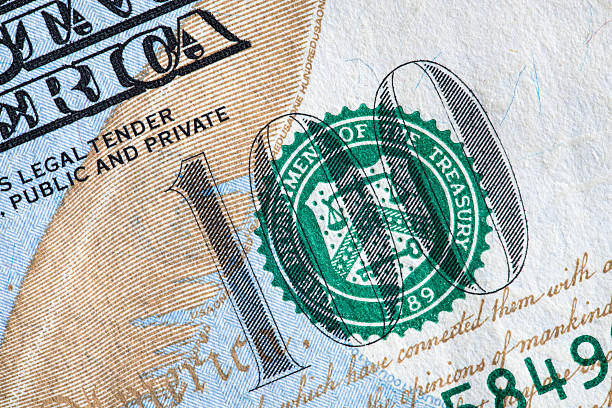 istock Close up of dollar bill 500017732