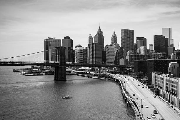 istock View of lower Manhattan in New York 500021859