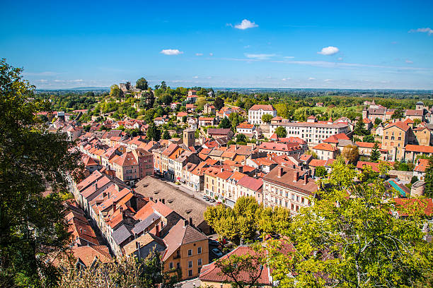 istock French medieval town of Cremieu in Isere scenic view 500022088