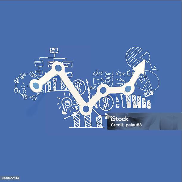 Business Formulas Visualisation Drawing Business Formulas Chart Stock Illustration - Download Image Now ...