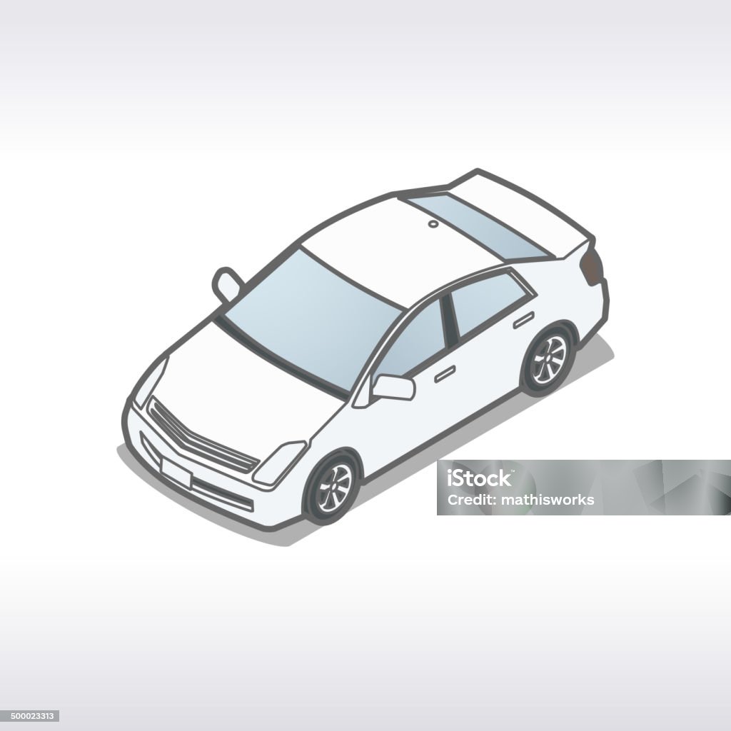 Car In Isometric Isometric Car Illustration Stock Illustration - Download Image Now ...