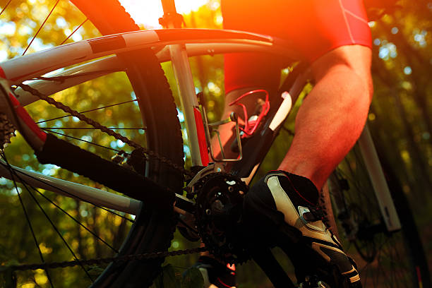 istock Mountain Bike cyclist riding outdoor 500030316