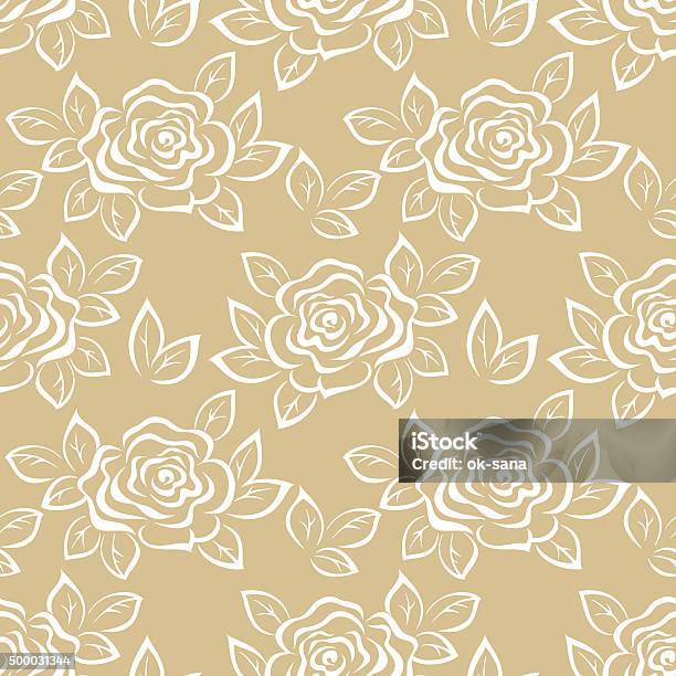 Design Bunga Rose Color Mulus Bunga Rose Contours Ilustrasi Stok - Unduh Gambar Sekarang - 2015 ...