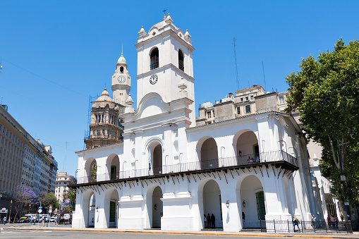 historic City Hall (Cabildo) of Buenos Aires Argentinien