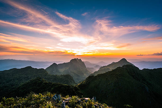 istock Raylight sunset Landscape at Doi Luang Chiang Dao, Thailand 500032118