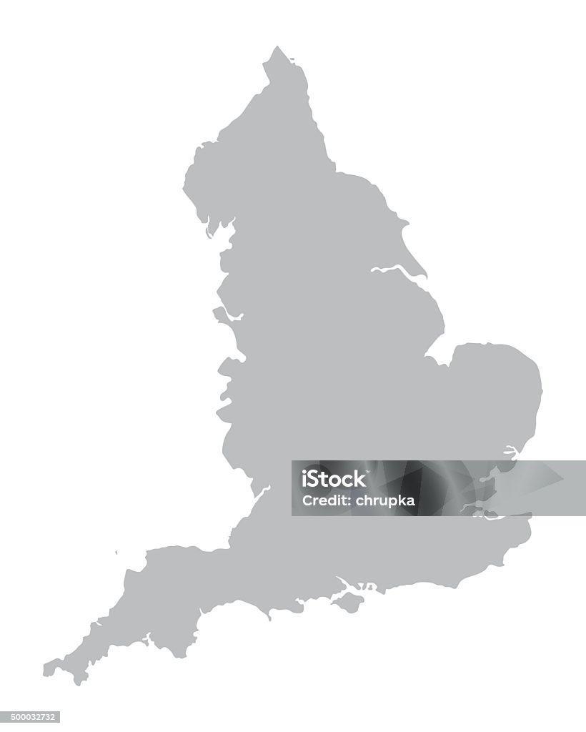 Gray Map England Grey Map Of England Stock Illustration - Download Image Now - Map, 2015 ...