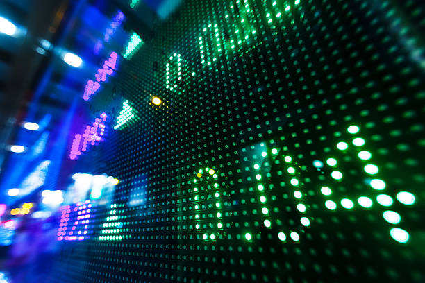 istock Stock market price on display 500034035