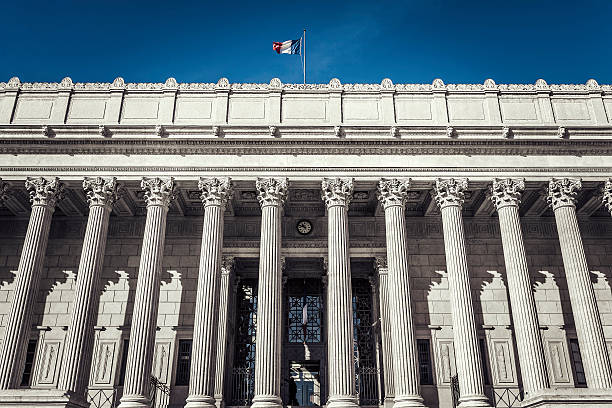 istock Courthouse in Lyon, France 500035877