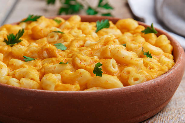 istock Pasta with pumpkin and cheese creamy 500043600