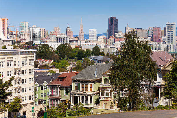 istock View of San Francisco from  Alamo square 500045808