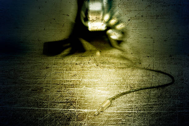 istock electric guitar grunge style 500045958