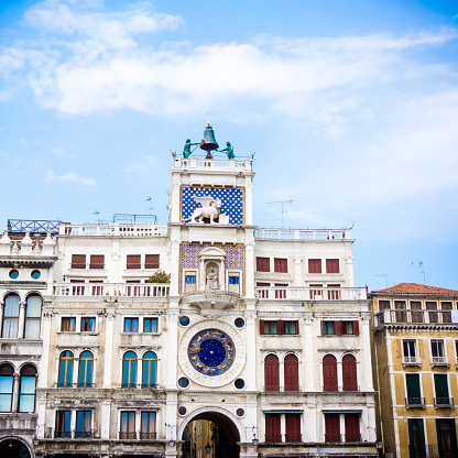 Zodiac Clock, Saint Marks Square, Venice, Italy
