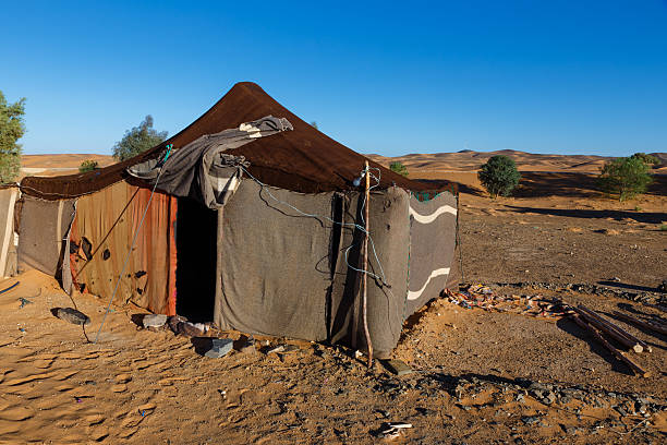 istock The bedouins tent in the sahara, morocco 500061456