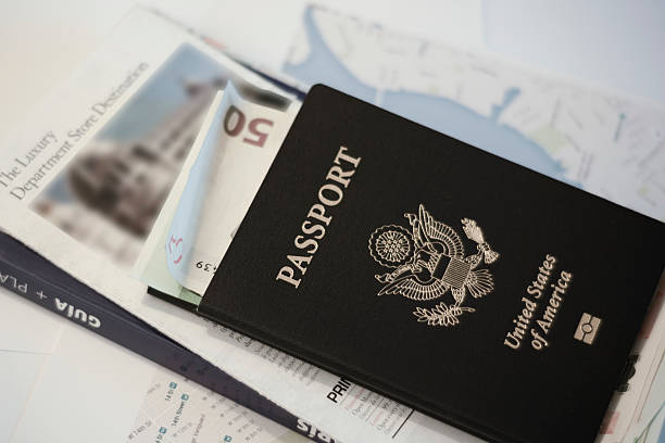 istock Passport ,money, ready to travel 500063090