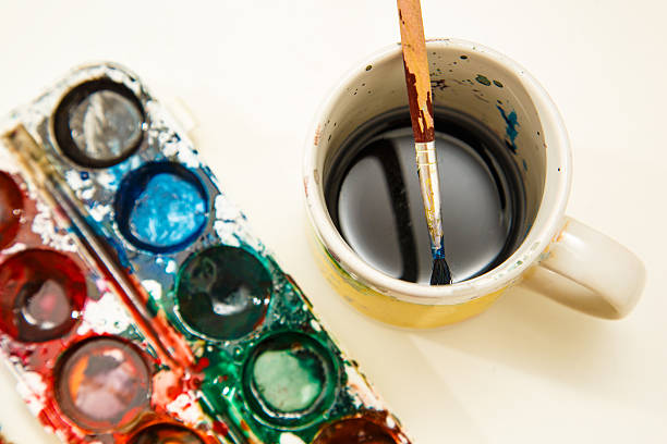 istock Watercolor aquarell paints 500076670