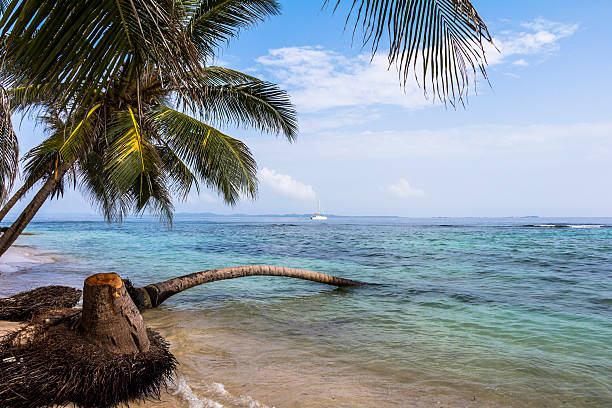 istock Exploring small caribbean Island, San Blas Islands 500077082