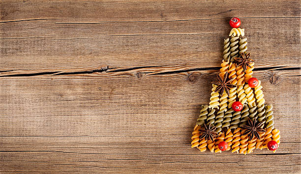istock Board with natural decorations on wooden background 500077752