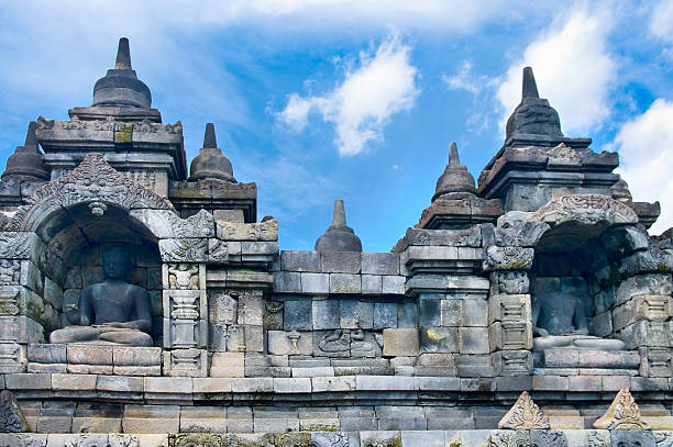 istock Statue of the Buddha. Borobudur , Indonesia 500078318