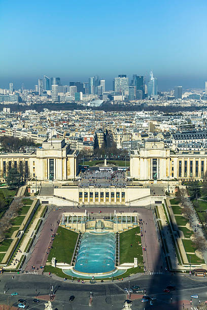 istock View on the city of Paris from Eiffel Tower 500078794
