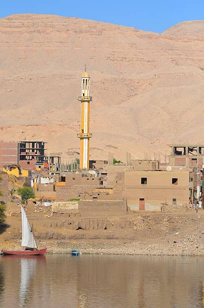 istock Felucca and Minaret on the Nile 500079204