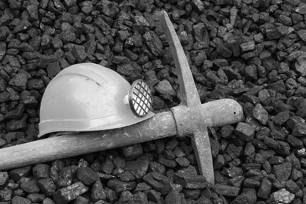 istock Photo helmet and pick 500079788