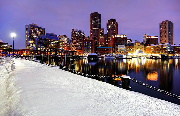 istock Boston skyline during the historic 2015 winter 500080294
