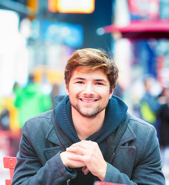 istock Charming Young American urban portrait smiling 500080882