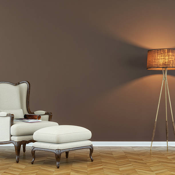 istock Modern living room with chair 500089408