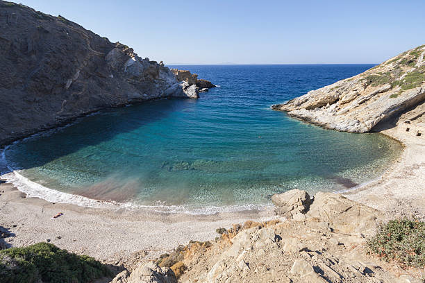 istock Lonely bay on Naxos, Greece 500092086