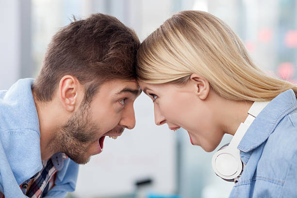 istock Attractive two designers are celebrating well-done job 500093282