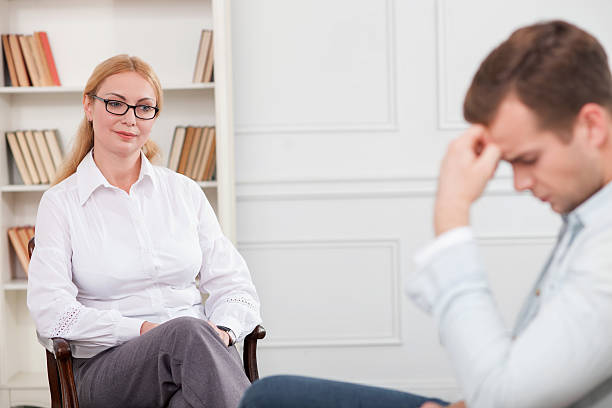 istock Professional female therapist is serving her patient 500095550