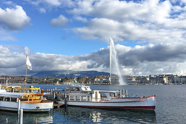 istock Lake Geneva in Switzerland 500110050