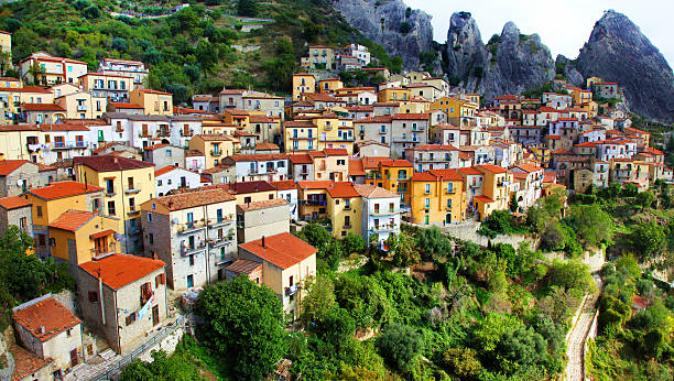 istock Impressive Castelmezzano,Basilicata,Italy. 500110588