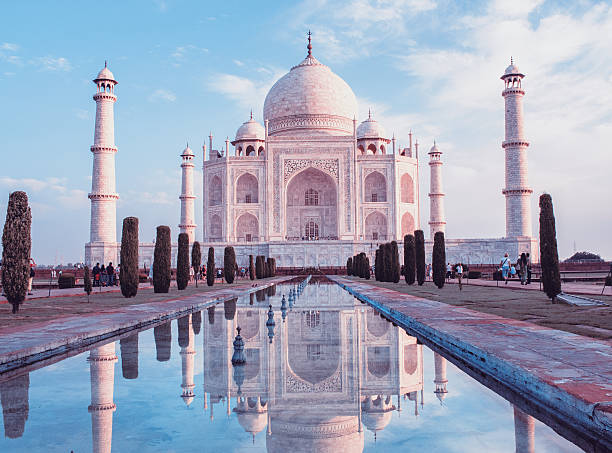 istock Taj Mahal in Agra,  India 500110620