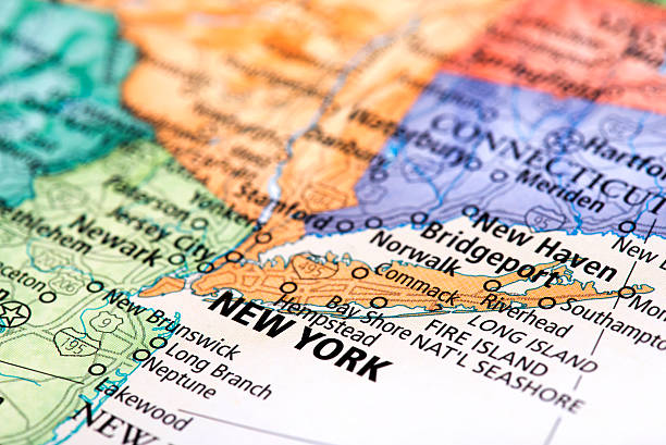 istock Map of New York State 500114818