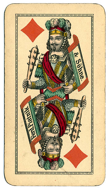 istock Jack or Knave of Diamonds Tarot Austrian Taroch 1900 500117957