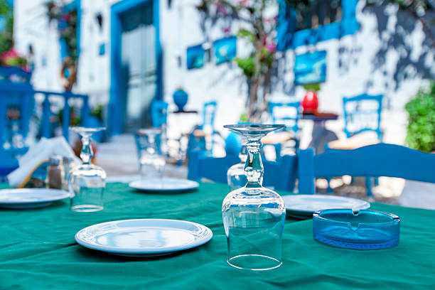 istock Beautiful restaurant in Kos town. 500118747