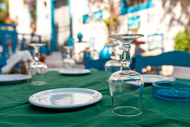istock Beautiful restaurant in Kos town. 500118749