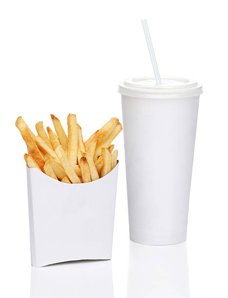 istock French fries and soda isolated on white background 500119733